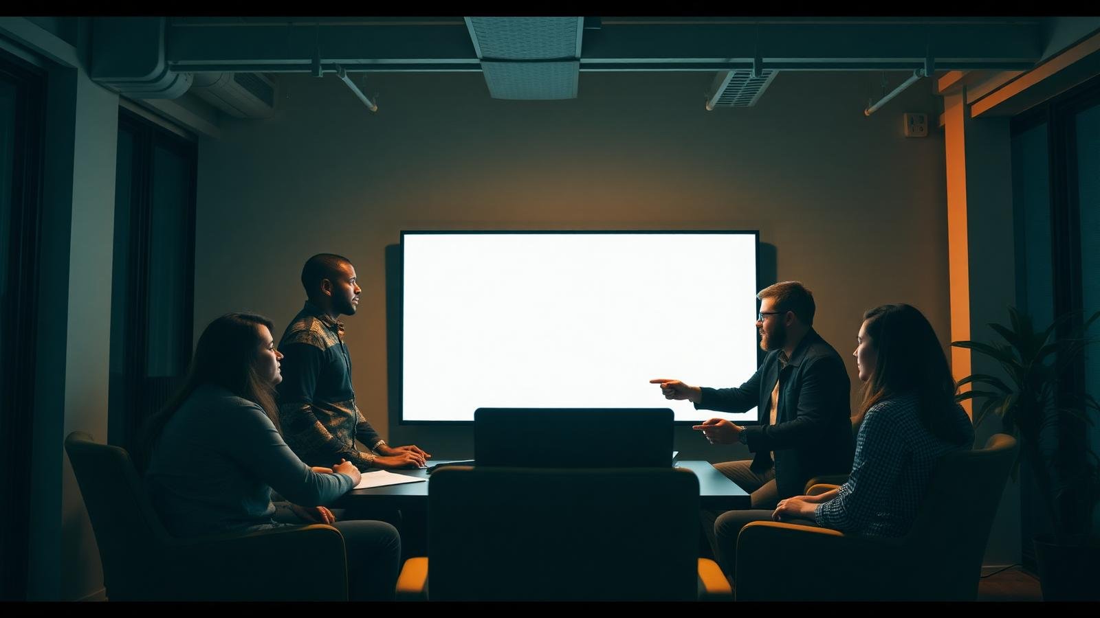 Conversion Works team collaborating in the studio